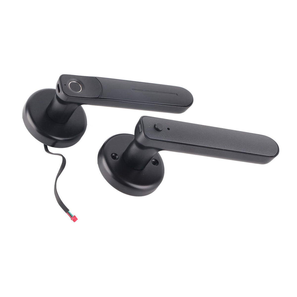 Smart Door Lock Semiconductor Fingerprint Electronic Door Lock with Key Home Security Device