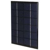 2W 6V Solar Power Panel Board with AA Battery Charger for Science Project DIY Solar Product - Front View