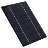 2W 6V Solar Power Panel Board with AA Battery Charger for Science Project DIY Solar Product
