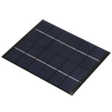 2W 6V Solar Power Panel Board with AA Battery Charger for Science Project DIY Solar Product