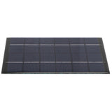 2W 6V Solar Power Panel Board with AA Battery Charger for Science Project DIY Solar Product