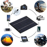 2W 6V Solar Power Panel Board with AA Battery Charger for Science Project DIY Solar Product