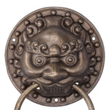 Antique Door Knockers Lion Head Brass Door Pull Retro Door Handle Home Decoration