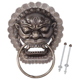 Chinese Style Door Knocker Antique Animal Head Door Ring Wooden Door Pull Ring Replacement Parts