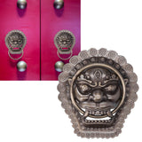 Chinese Style Door Knocker Antique Animal Head Door Ring Wooden Door Pull Ring Replacement Parts