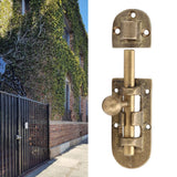 Vintage Brass Door Latch Antique Door Window Bolts Buckle Sliding Lock Hardware Fittings