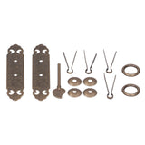 Door Handle Antique Brass Exquisite Pattern Straight Bar Handle Accessories for Cabinet Wardrobe