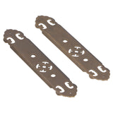 Chinese Style Door Handle Retro Straight Bar Hollow Handle Drawer Cupboard Hardware Fittings
