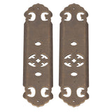 Chinese Style Door Handle Retro Straight Bar Hollow Handle Drawer Cupboard Hardware Fittings