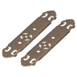 Chinese Style Door Handle Retro Straight Bar Hollow Handle Drawer Cupboard Hardware Fittings