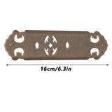 Chinese Style Door Handle Retro Straight Bar Hollow Handle Drawer Cupboard Hardware Fittings - Extra Image