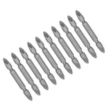 65mm PH2 Screwdriver Bits Magnetic Electric Screwdriver Head S2 DoubleHead Cross Bit(Sand Blast )