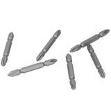 65mm PH2 Screwdriver Bits Magnetic Electric Screwdriver Head S2 DoubleHead Cross Bit(Sand Blast )
