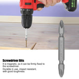 65mm PH2 Screwdriver Bits Magnetic Electric Screwdriver Head S2 DoubleHead Cross Bit(Sand Blast ) - Extra Image