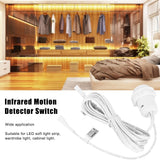 6V 12V 24V Infrared Human Body Sensing Light Control Switch for Wardrobe Cabinet - Extra Image