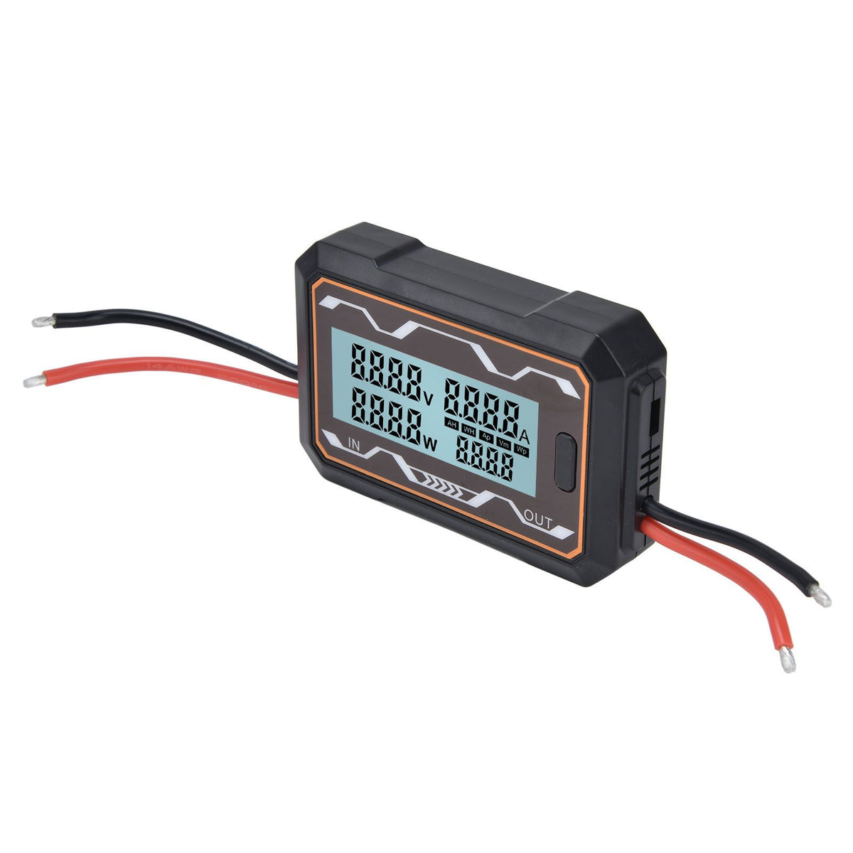 DC Power Meter Backlight Setting Large Screen Display Multifunctional Power Tester for Solar Energy Systems 0 to 60V150A