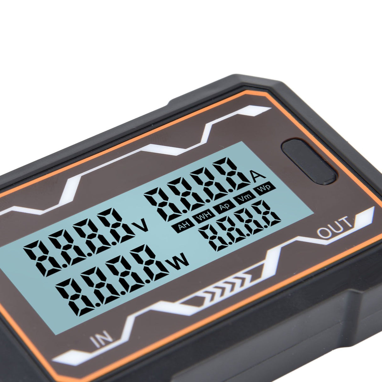 DC Power Meter Backlight Setting Large Screen Display Multifunctional Power Tester for Solar Energy Systems 0 to 60V150A