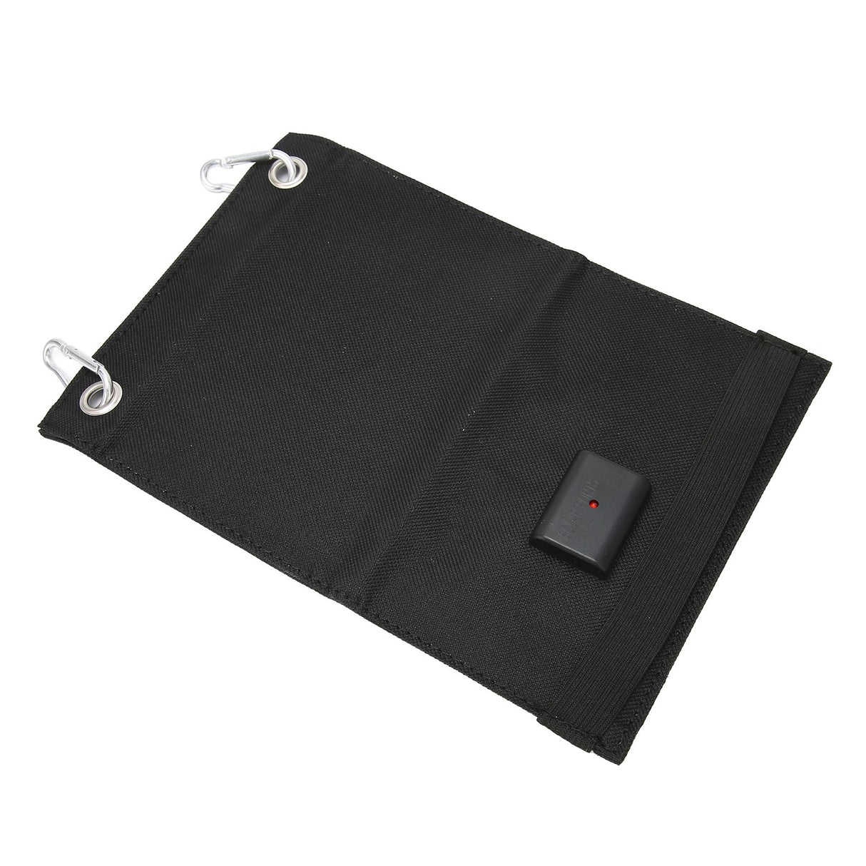 4W 2 Fold Solar Panels Portable High Conversion Efficiency Polysilicon Mobile Power with Climbing Buckle for Automobile