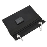 4W 2 Fold Solar Panels Portable High Conversion Efficiency Polysilicon Mobile Power with Climbing Buckle for Automobile