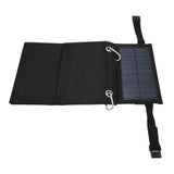 10W 5 Fold Solar Panels High Conversion Efficiency Portable Polysilicon Power Source with USB Output Interface for Car