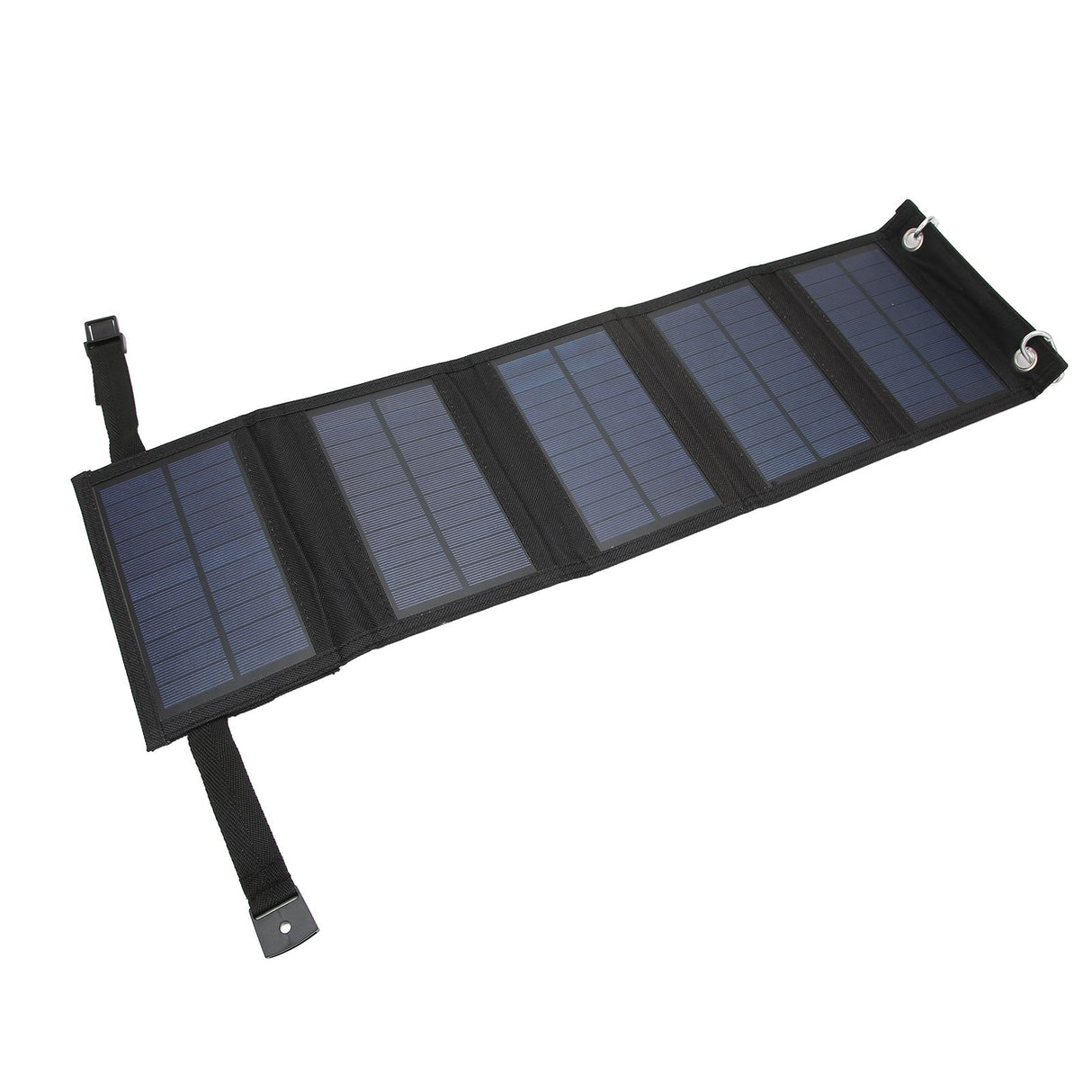 10W 5 Fold Solar Panels High Conversion Efficiency Portable Polysilicon Power Source with USB Output Interface for Car