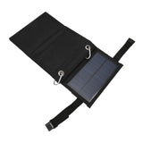 10W 5 Fold Solar Panels High Conversion Efficiency Portable Polysilicon Power Source with USB Output Interface for Car