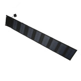 25W 5V Foldable Solar Charger Kit 8 Fold Solar Panels with 1 to 3 USB Charging Cable and Climbing Buckle for Outdoor