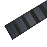 25W 5V Foldable Solar Charger Kit 8 Fold Solar Panels with 1 to 3 USB Charging Cable and Climbing Buckle for Outdoor - Extra Image