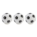 3 Set Football Cabinet Knobs Ball Sports Theme Single Hole Drawer Ceramic Handle Pulls for Cupboard Wardrobe