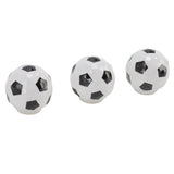 3 Set Football Cabinet Knobs Ball Sports Theme Single Hole Drawer Ceramic Handle Pulls for Cupboard Wardrobe - Rear View