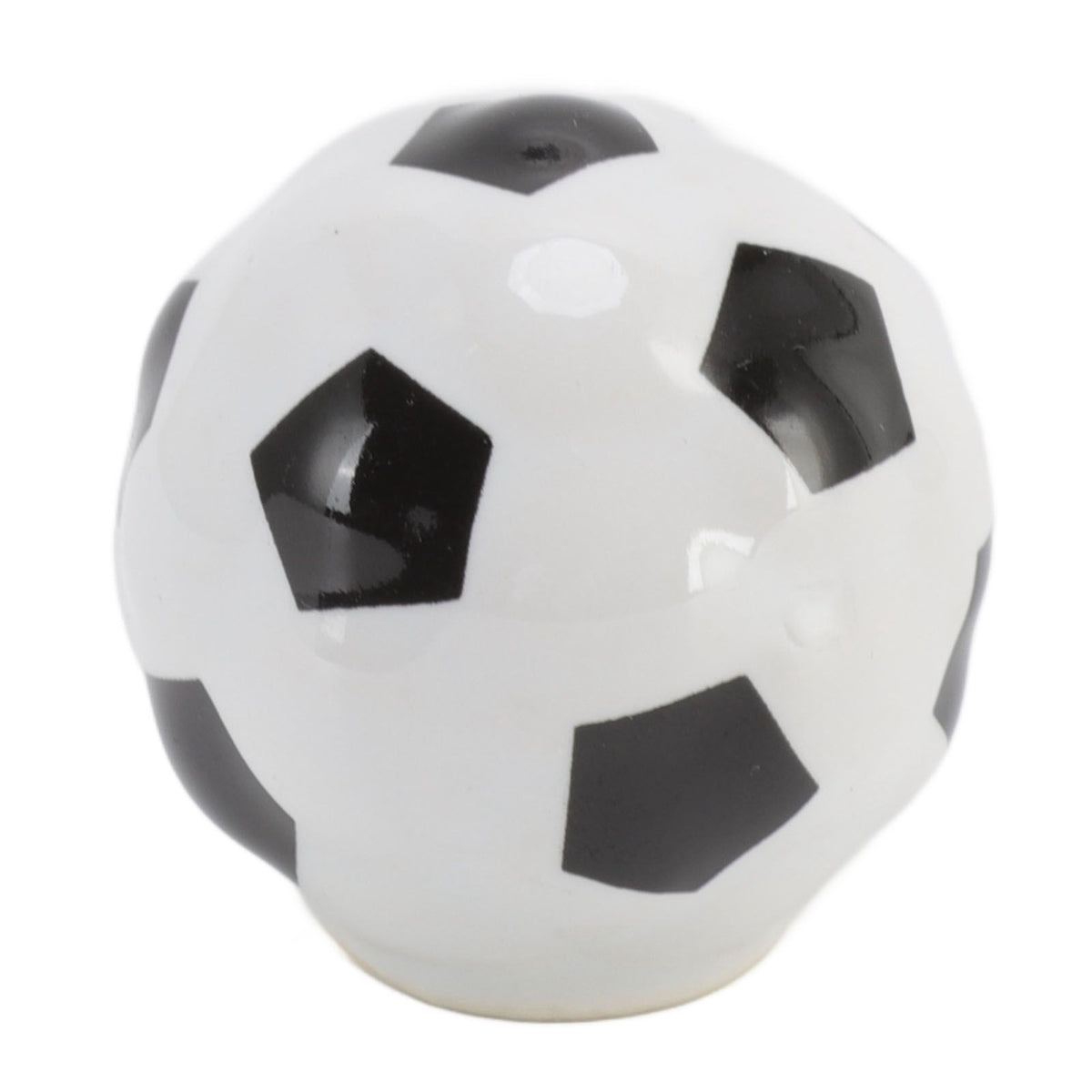 3 Set Football Cabinet Knobs Ball Sports Theme Single Hole Drawer Ceramic Handle Pulls for Cupboard Wardrobe