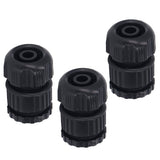 3pcs Tap Connector Adapter PP Stainless Steel Home Water Hose Accessories for Garden Car Washing G1/2 G3/4 Thread 11-13 Inner Hole