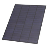 18V 5W Polycrystalline Mini Solar Panel Outdoor Portable Epoxy Solar Panel Charger for DIY Solar Lawn Light - Side View