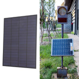 18V 5W Polycrystalline Mini Solar Panel Outdoor Portable Epoxy Solar Panel Charger for DIY Solar Lawn Light