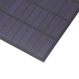 18V 5W Polycrystalline Mini Solar Panel Outdoor Portable Epoxy Solar Panel Charger for DIY Solar Lawn Light - Extra Image