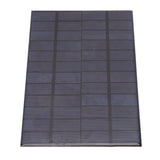 12V 4.2W Mini Epoxy Solar Panel Polysilicon Solar Cell Battery Charger Panel DIY Solar Panel Module for Cellphone - Rear View