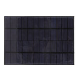 12V 4.2W Mini Epoxy Solar Panel Polysilicon Solar Cell Battery Charger Panel DIY Solar Panel Module for Cellphone - Close-Up Angle
