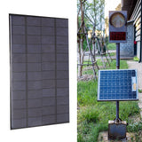 12V 4.2W Mini Epoxy Solar Panel Polysilicon Solar Cell Battery Charger Panel DIY Solar Panel Module for Cellphone - Extra Image