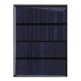 12V 1.5W Mini Epoxy Solar Panel DIY Solar Battery Charging Panel Polysilicon Solar Cell for Camping Lanterns Cellphone