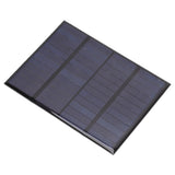 12V 1.5W Mini Epoxy Solar Panel DIY Solar Battery Charging Panel Polysilicon Solar Cell for Camping Lanterns Cellphone