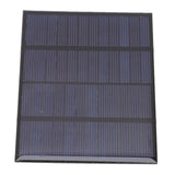 12V 1.5W Mini Epoxy Solar Panel DIY Solar Battery Charging Panel Polysilicon Solar Cell for Camping Lanterns Cellphone