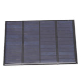 12V 1.5W Mini Epoxy Solar Panel DIY Solar Battery Charging Panel Polysilicon Solar Cell for Camping Lanterns Cellphone - Rear View