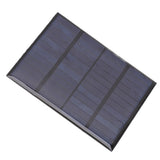 12V 1.5W Mini Epoxy Solar Panel DIY Solar Battery Charging Panel Polysilicon Solar Cell for Camping Lanterns Cellphone - Close-Up Angle