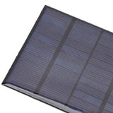 12V 1.5W Mini Epoxy Solar Panel DIY Solar Battery Charging Panel Polysilicon Solar Cell for Camping Lanterns Cellphone