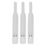 3Pcs Push Latch Widely Used Oxidation Resistant Door Latch Damper for Cabinet Door Closet Gray