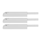 3Pcs Push Latch Widely Used Oxidation Resistant Door Latch Damper for Cabinet Door Closet Gray - Extra Image