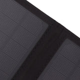 21W Foldable Solar Panel Charger Black Portable Solar Phone Charging Panels with Dual USB Port for Outdoor Hiking Camping