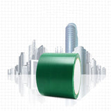 Tarpaulin Repair Tape PVC Leakage Patch Tape Rainproof Cloth Adhesive Tape 45 Volumes Green