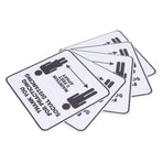 2 Set Floor Sticker Floor Distancing Signs Marker Warning Decal for Mall School Public Area