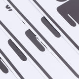 2 Set Floor Sticker Floor Distancing Signs Marker Warning Decal for Mall School Public Area - Extra Image